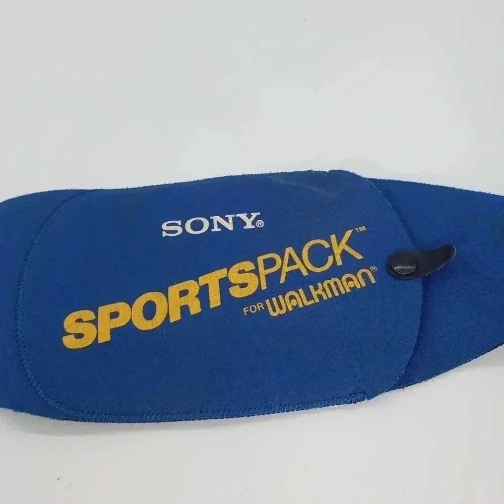 Vintage Sony SportsPack for Walkman Fanny Pack Waist Bag Sport.